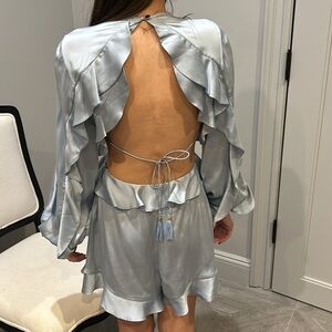 Blue Zimmermann Romper